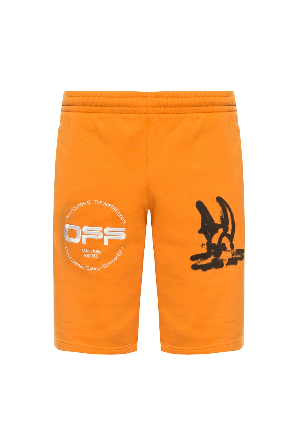 Off white best sale sweat shorts